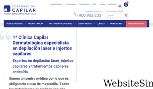 corporacioncapilar.es Screenshot