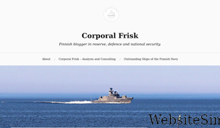 corporalfrisk.com Screenshot