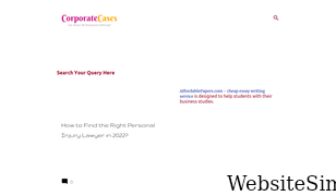 corporate-cases.com Screenshot