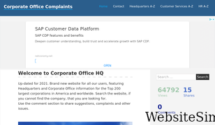 corporateofficehq.org Screenshot