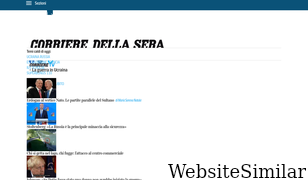 corriere.it Screenshot