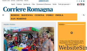 corriereromagna.it Screenshot