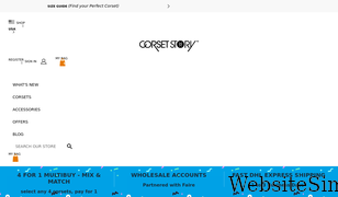 corset-story.com Screenshot