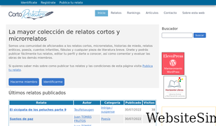 cortorelatos.com Screenshot