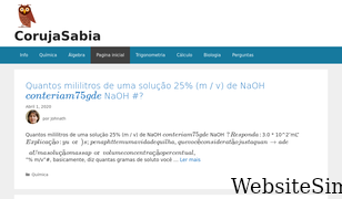 corujasabia.com Screenshot