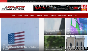 corvetteactioncenter.com Screenshot