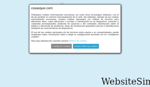 cosasque.com Screenshot