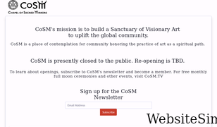 cosm.org Screenshot