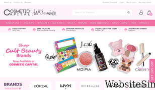 cosmeticcapital.com.au Screenshot