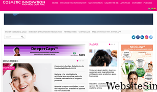 cosmeticinnovation.com.br Screenshot
