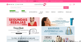 cosmeticos24h.com Screenshot