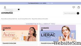 cosmetis.com Screenshot