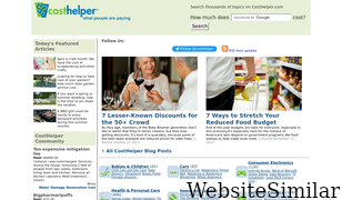costhelper.com Screenshot