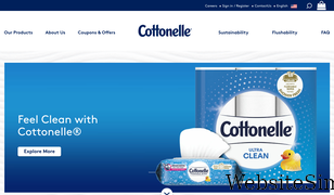cottonelle.com Screenshot