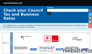 counciltaxrates.info Screenshot