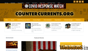 countercurrents.org Screenshot