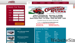 countryclassiccars.com Screenshot