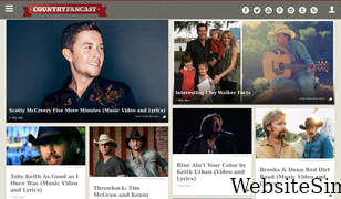 countryfancast.com Screenshot