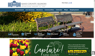 countyofkane.org Screenshot