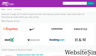 coupons-promo-code.com Screenshot
