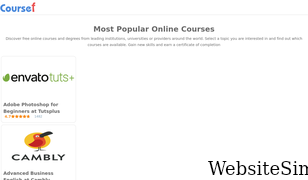 coursef.com Screenshot