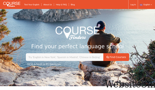 coursefinders.com Screenshot