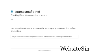 coursesmafia.net Screenshot