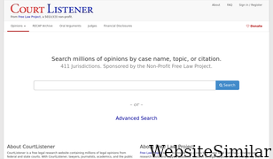 courtlistener.com Screenshot