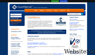 courtserve.net Screenshot