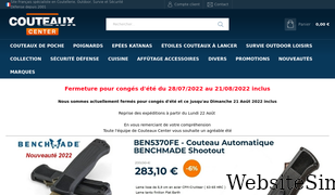 couteaux-center.com Screenshot