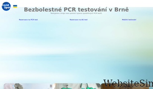 covidspot.cz Screenshot