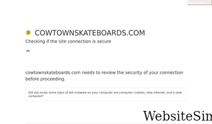 cowtownskateboards.com Screenshot