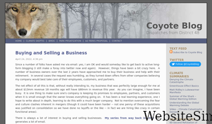 coyoteblog.com Screenshot