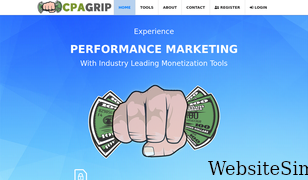 cpagrip.com Screenshot