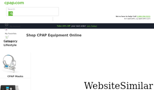 cpap.com Screenshot