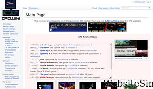 cpcwiki.eu Screenshot