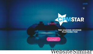 cpmstar.com Screenshot