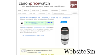 cpricewatch.com Screenshot
