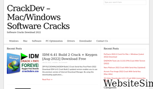crackdev.com Screenshot