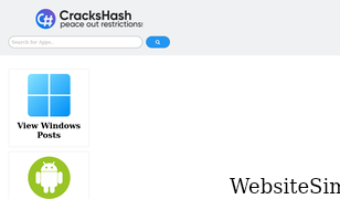 crackshash.com Screenshot