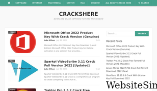 crackshere.com Screenshot