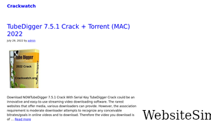 crackwatch.org Screenshot