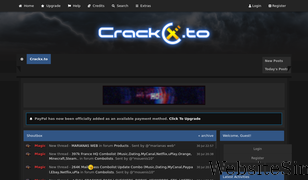 crackx.to Screenshot