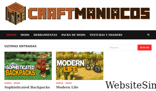 craftmaniacos.com Screenshot