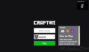craftnite.io Screenshot