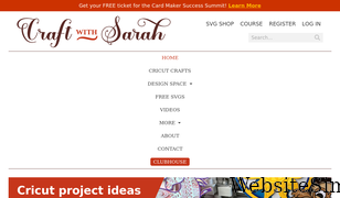 craftwithsarah.com Screenshot