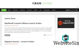 cramgaming.com Screenshot