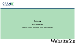 cramif.fr Screenshot
