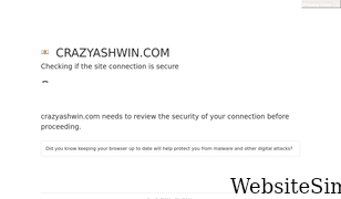 crazyashwin.com Screenshot