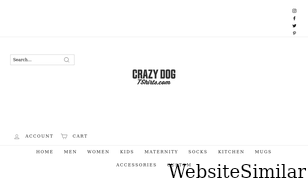 crazydogtshirts.com Screenshot